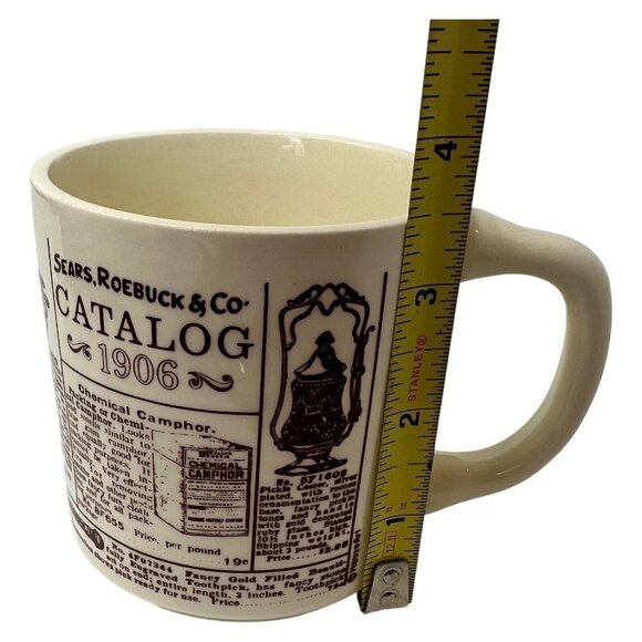 Sears Roebuck Company Catalog 1906 Advertising Ceramic Coffee Mug Cup Vtg - Picture 6 of 7